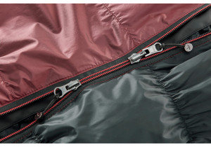 Sac De Dormit Voyage 500 size M zip L Ribbon Red/Black Spirit Nordisk