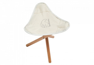 Scaun Retro Rebild Wooden Tripod Natural Spirit Nordisk