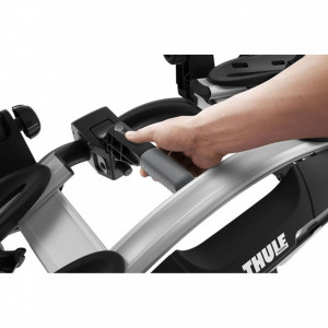 Suport biciclete Thule VeloCompact 925 cu prindere pe carligul de remorcare, pentru 2 biciclete TH925000