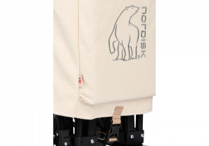 Carucior Pliabil Cotton Canvas Wagon Natural Spirit Nordisk