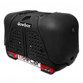 Cutie portbagaj pe carligul de remorcare Towbox V2 Negru
