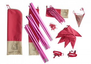 Pachet Accesorii Cort Asgard Mini Colour Pack Cherry Spirit Nordisk