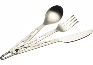 Set Tacamuri Titanium Cutlery (3 Pcs) Spirit Nordisk