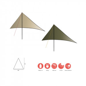Prelata Zuni Ray Mojave Desert Tentwing UV 50+ / FR (Flame retardent-Ignifug) Grand Canyon