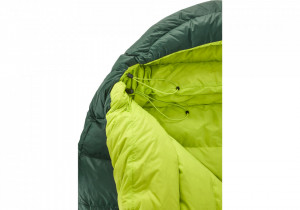 Sac De Dormit Tension Comfort 600 size M zip L Scarab/Lime Spirit Nordisk