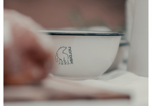 Bol Madam Blå Bowl Cream 700ml Cream Spirit Nordisk