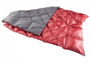 Patura Kiby Packable Down Travel Coal Grey/Cranberry Red Spirit Nordisk