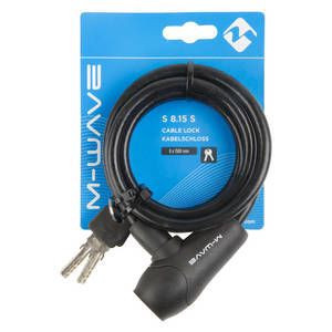 Antifurt cu Cheie M-WAVE "S 8.15 S” Negru