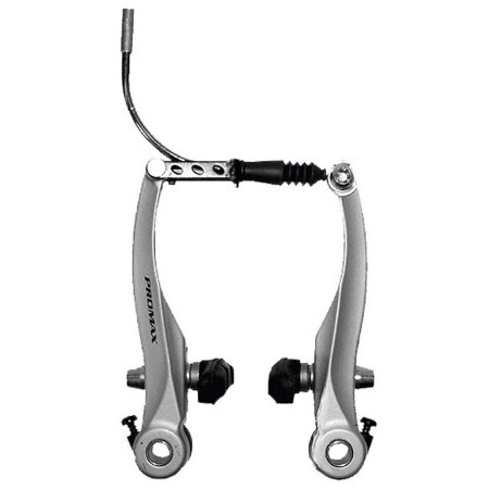 V- BREAK ALUMINIU FATA SI SPATE PROMAX SILVER/ALB/NEGRU