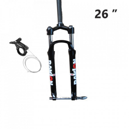 FURCA TELESCOPICA SR SUNTOUR MTB 26" Fork RAIDON X-2 AIR 100 Negru