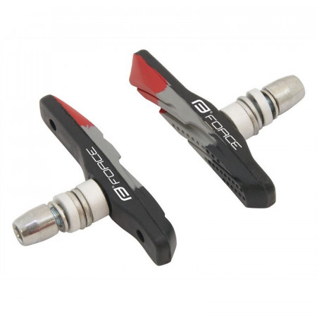 Saboti frana Force 70mm negru/gri/rosu