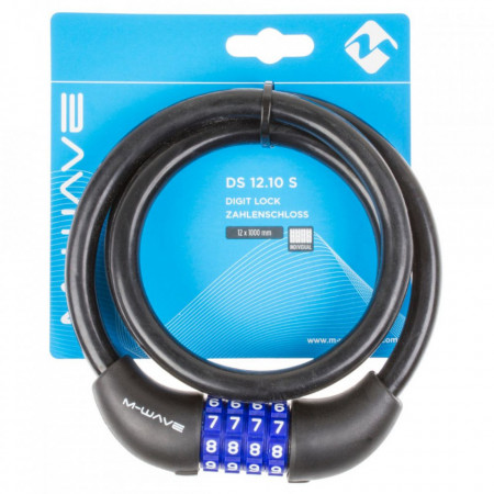 Antifurt cu Cifru M-WAVE "DS 12.10 S"-Negru