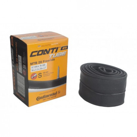 Camera bicicleta Continental MTB 26 Freeride valva Presta S42 26*2.3-2.7