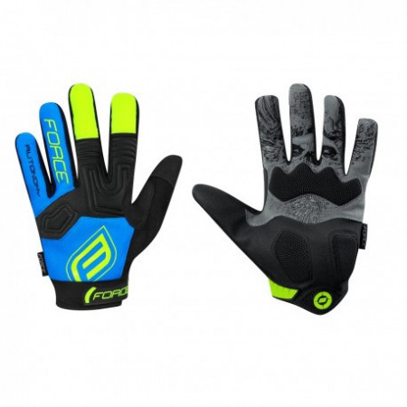 Manusi MTB Force Autonomy negru/albastru S