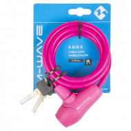 Antifurt cu Cheie M-WAVE "S 8.15 S” Roz