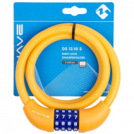 Antifurt cu Cifru M-WAVE "DS 12.10 S"-Portocaliu