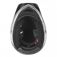 Casca Force Downhill Junior negru lucios S-M