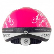Casca Force Fun Flowers copii roz/alb/gri M