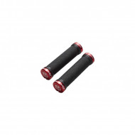 Mansoane Reverse R-Shock Lock On 31x130mm negru/rosu