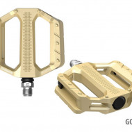 PEDALE SHIMANO PD-EF202, FARA CATADIOPTRII, GOLD, AMBALAT IND.