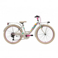 Bicicleta Adriatica CTB 24 Donna 2021 6V alba
