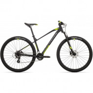 Bicicleta Rock Machine Manhattan 40-29/2 29 Negru/Gri/Galben Neon M-17