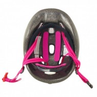 Casca Force Fun Flowers copii roz/alb/gri M