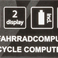Ciclocomputer VENTURA "X" 10 Functii portocaliu-cu fir