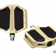 PEDALE SHIMANO PD-EF205, FARA CATADIOPTRII, GOLD, AMBALAT IND.