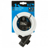 Antifurt cu Cheie M-WAVE ”S 10.18” Alb