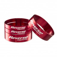 Set distantiere Reverse Ultra-Light 1.1/8 aluminiu rosu