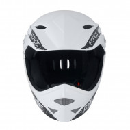 Casca Force Downhill Junior Alb lucios S/M