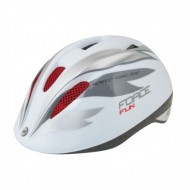 Casca Force Fun Stripes copii alb/gri M