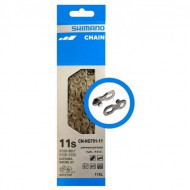 LANT SHIMANO ULTEGRA/ XT CN-HG701-11, 116 ZALE, 11 VIT. COMPATIBIL SOSEA/MTB/E-BIKE, INCL. QUICK LINK SM-CN900-11, AMBALAT IND