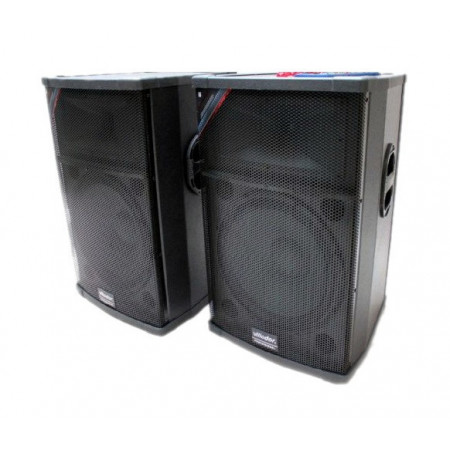 Boxe Stereo Active 15" 300W DS-2005, 2 Microfoane Wireless, Bluetooth, USB