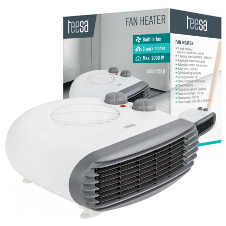 Aeroterma Teesa TSA8027, 2000W, 3 moduri de operare