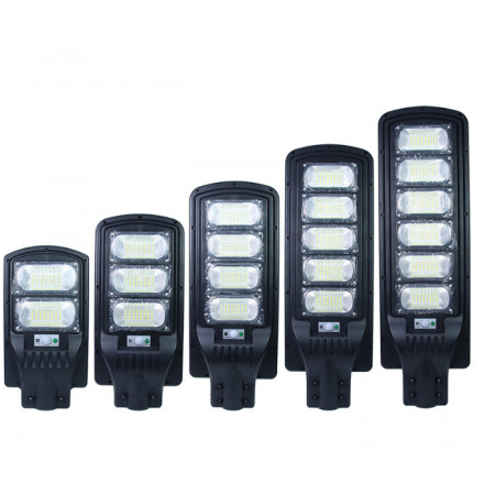 Lampa curte, gradina, alee - Panou solar - Telecomanda - 50 / 100 / 150 / 200 / 250 / 300W