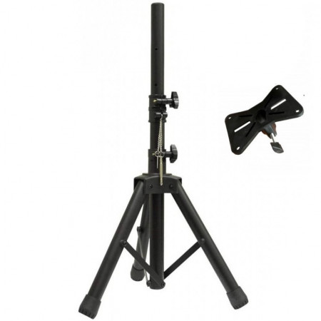 Stativ boxa Ø35mm, Trepied reglabil 60-105cm + Flansa, Suport stand tripod 20 KG