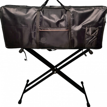 Stativ suport orga dublu X max.25kg + Husa geanta transport pianina 104x44x14cm