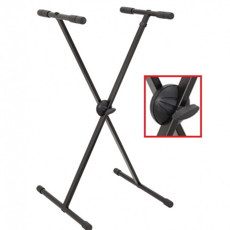 Suport in X, Stativ cadru metalic KS-15U Soundsation claviatura, orga electronica, pian, Postament consola DJ, Mixer, 20KG