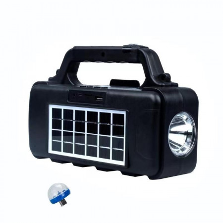 Lanterna cu acumulator (powerbank), Boxa Radio Bluetooth, Panou Fotovoltaic, CL-820