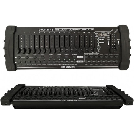 Aparat control lumini scena club dj, Controller DMX 384B, 48 canale, Panou comanda jocuri disco
