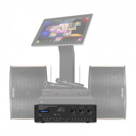 Amplificator audio 2 x 120W, Bluetooth, USB Mp3, VLLIODOR KB-100US, Statie amplificare boxe pasive