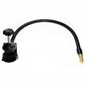 Brat flexibil 54CM, Suport microfon articulat prindere menghina 35mm, spigot 5/8 + filet universal 1/4 si 3/8