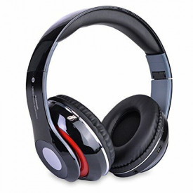 Casti audio wireless pliabile N13, Bluetooth Radio FM Card MicroSD, Over Ear, Acumulator, Cablu jack