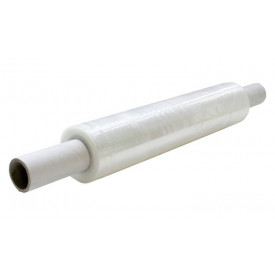 Folie stretch pentru impachetat / ambalat / alimentara, Transparenta sau neagra