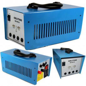 Kit Acumulator 12V 12A GD-8018 cu priza 220V + Panou Solar de 18V 20W + 3 Becuri