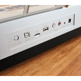 Orga electronica semiprofesionala XY332 + Stativ, MIDI, 61 clape tip pian