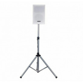 Suport Boxa, Trepied 100 - 190 CM Argintiu, Stativ difuzor / antena