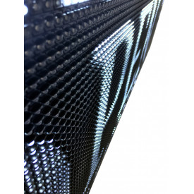 300x55CM, Reclama programare prin wi-fi telefon, Firma luminoasa LED casetata alba, Exterior